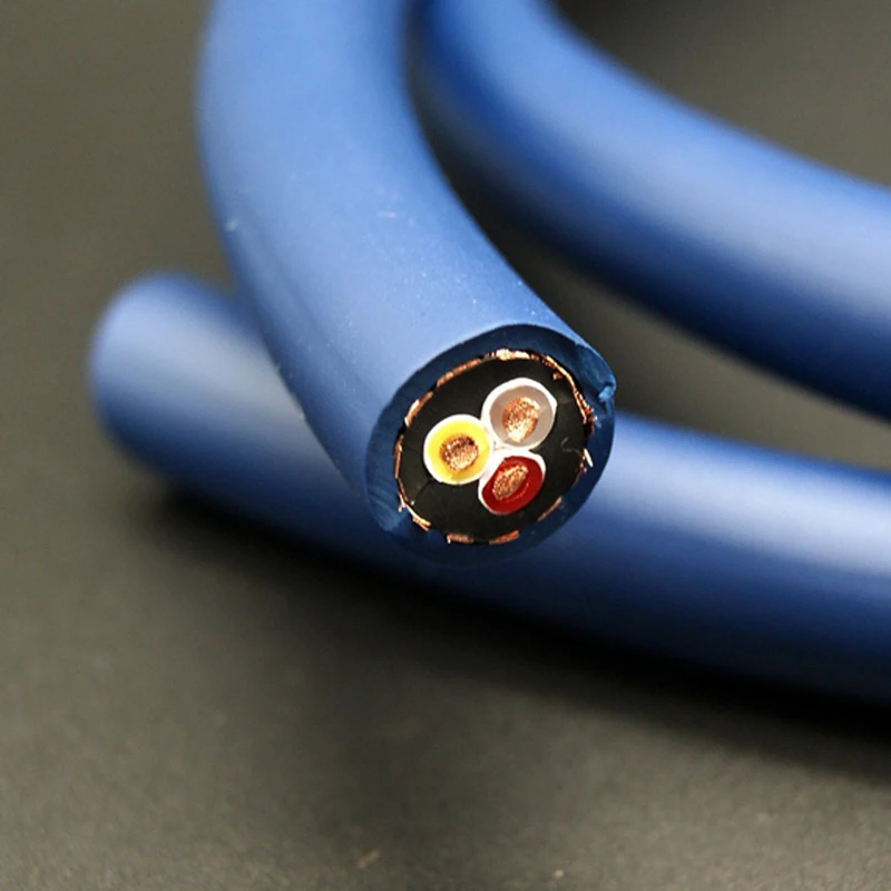 Audiophile Bulk Power Cable Furutech FP-3TS20 Alpha OCC Single Crystal Copper HiFi Audio Cord