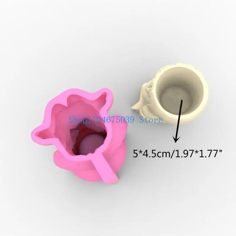 5ASD SILICONE FLOWICPOT MOLP