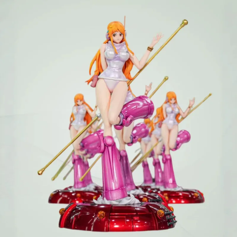 

Фигурка Нами из One Piece: версия «Остров Эггхед» (стоячая поза) Аниме-статуэтка красивой девушки из ПВХ, коллекционная модель, игрушка, украшение для рабочего стола, подарок