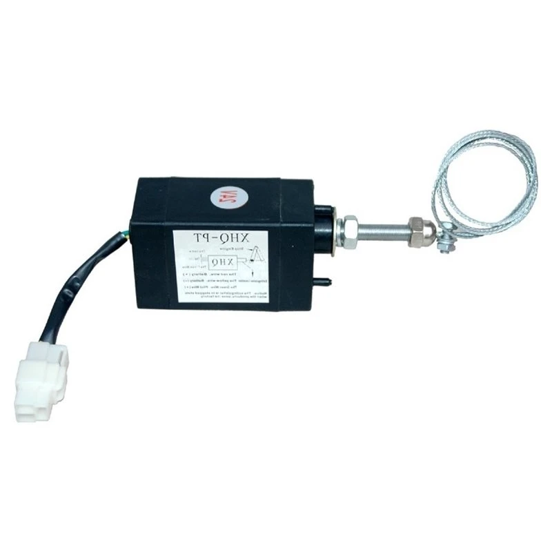 B-est Engine Accessory Solenoid 12/24V For Generator Flameout Shutdown Solenoid Valve B
