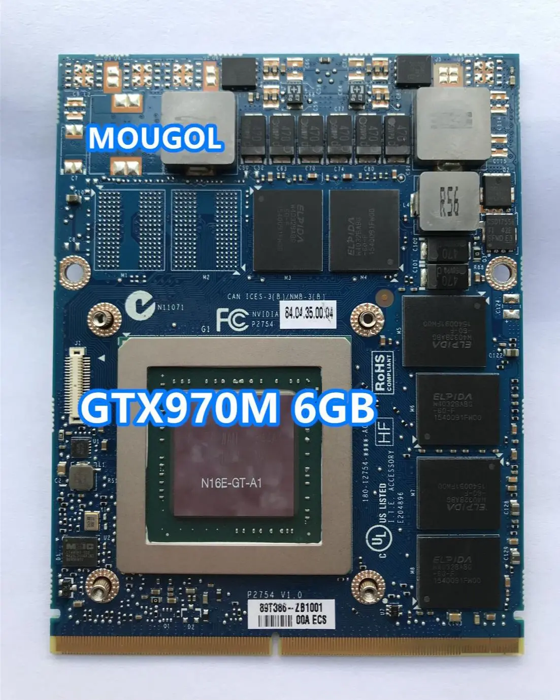 

GTX 970M GTX970M N16E-GT-A1 6GB Video Display Card For Clevo P375SM P170EM P150EM P157SM P151SM P150SM P170SM P177SM