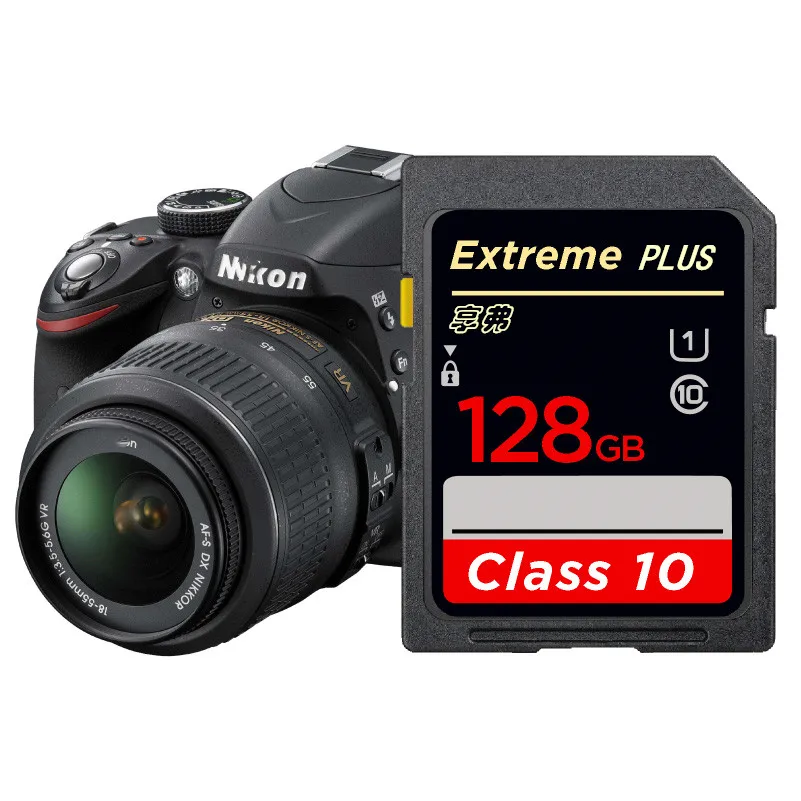 Gorąca sprzedaż karta pamięci SD 32 GB 16 GB 8 GB 128 GB karta SD 64 GB karta Flash do aparatu cyfrowego kamera DV