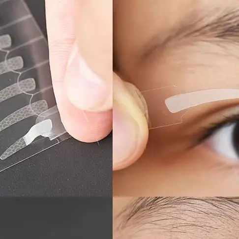 3/5/10 ورقة أشرطة الجفن ملصقات غير مرئية مزدوجة أضعاف جفن لصق ذاتية اللصق شريط عين طبيعي أدوات مكياج S M L #1