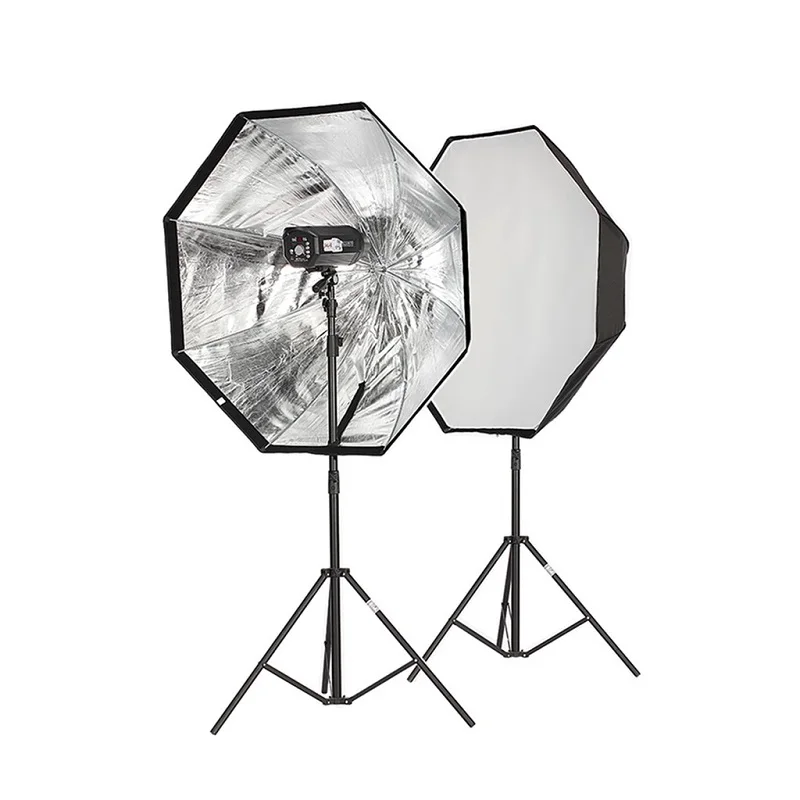 Selens 80cm/95cm/120cm Quickly Release Speedlite Octagon Umbrella Softbox Photo Studio Kits Flash Soft Box Photography Props