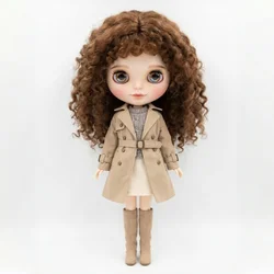 D28002 Extremrly Longe curly  Monghanjuc Mohair BJD wigs  6-7