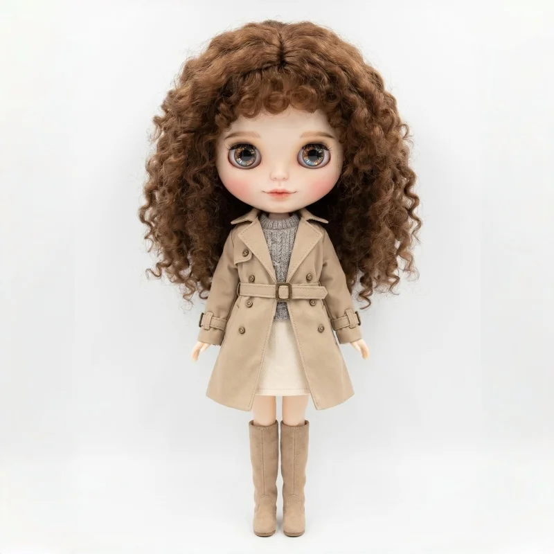 D28002 Extremely Longe Curly Monghanjuc Mohair BJD Wigs 6-7' 7-8' 8-9' 9-10' 1/6 1/4 1/3 YOSD MSD SD DOD QBaby Blythes Hair