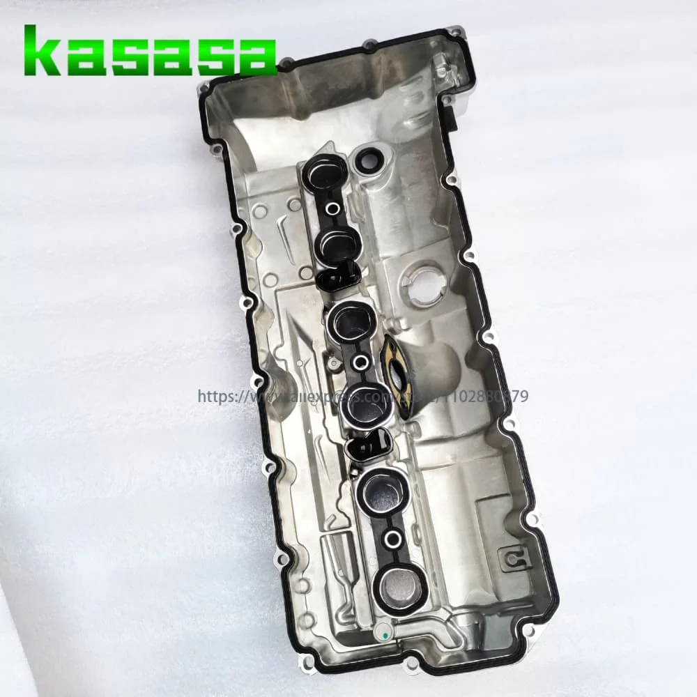 Untuk BMW X1 X3 X5 Z4 Seri 6 E63 E64 630i E89 Mesin N52 - 11127552281 Rakitan Gasket Tutup Katup Kepala Silinder Aluminium