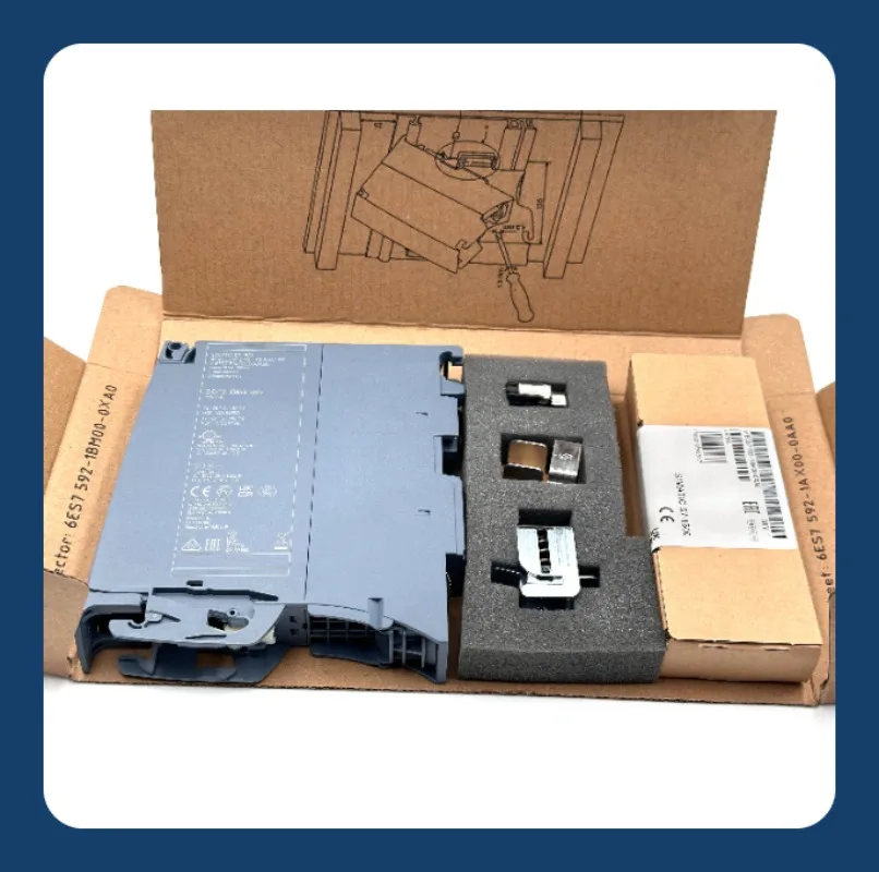 Controlador Lógico Programable 6ES7534-7QE00-0AB0, apto para programar el Controlador Lógico Programable S7-1200 240/220/110V