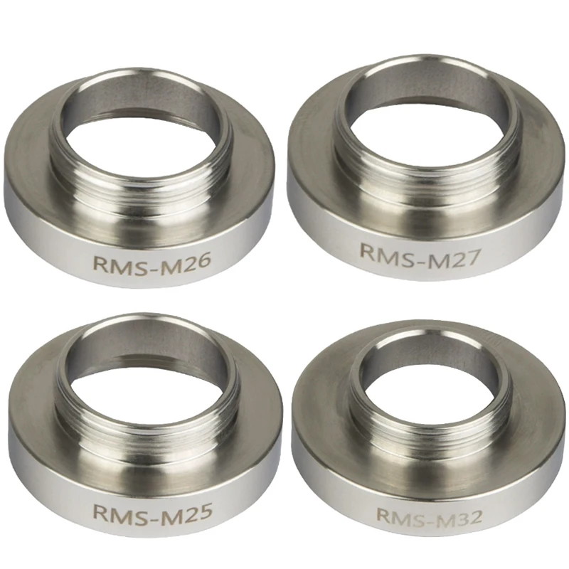 RMS-M25 RMS-M26 RMS-M27 RMS-M32 Metallographic objective converter adapter ring 304 stainless steel