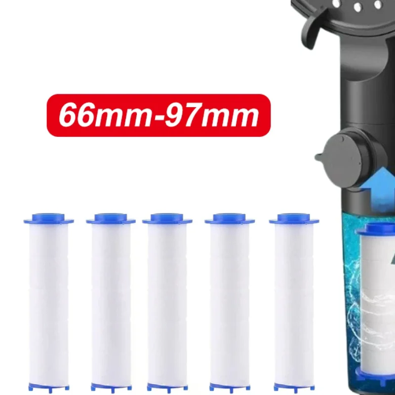 

10 шт./лот, сменная насадка для душа, хлопковый полипропиленовый фильтр для очистки воды, аксессуары для ванной комнаты для универсальной очистки воды для душа