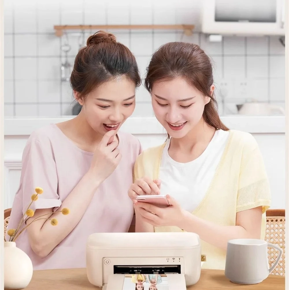 4*6 300DPI Bluetooth Wifi Dye Sublimation Printer Digital Photo Paper Mobile Photo Printer