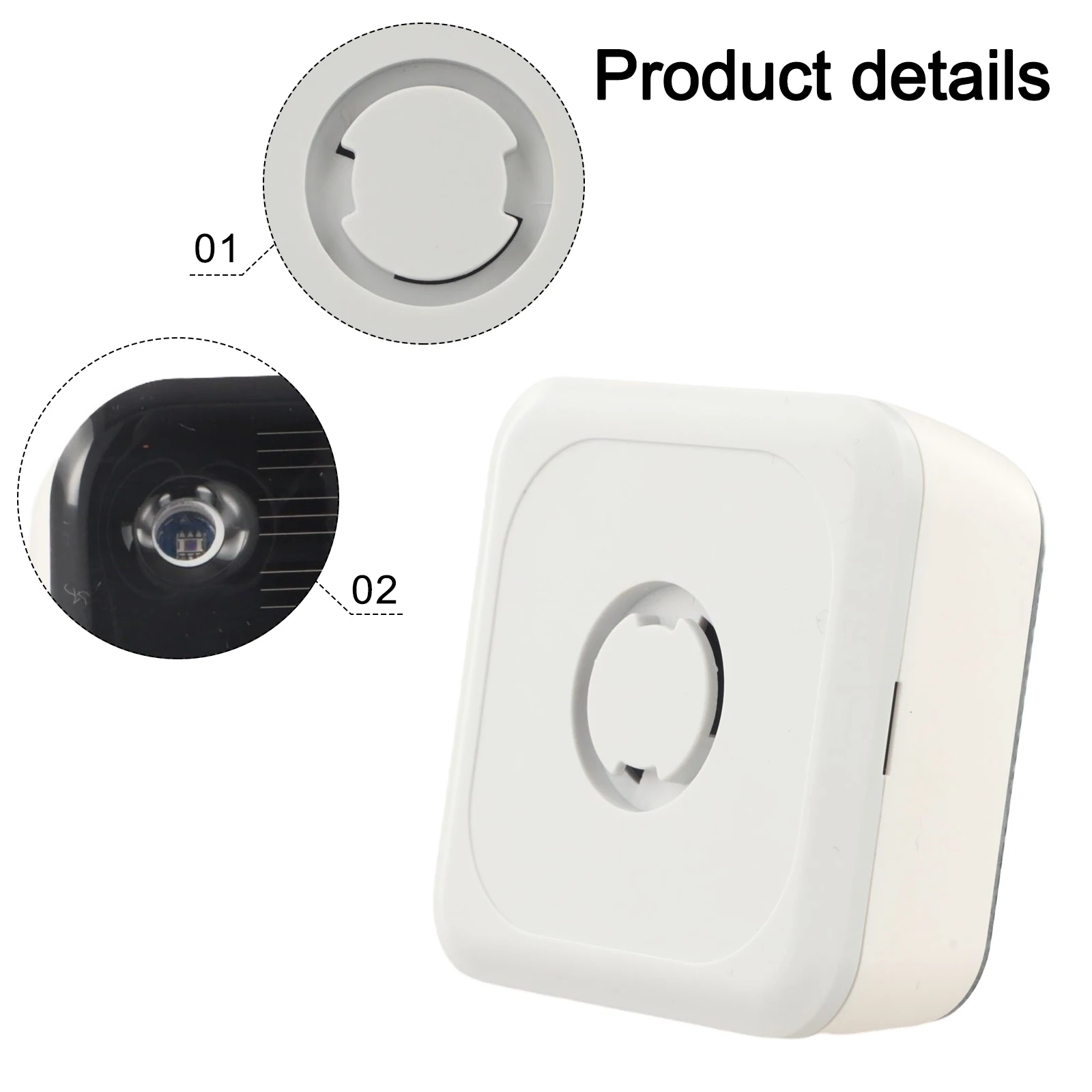 Tuyas Zigbees Solar Light Sensor - IP65 Waterproof Outdoor Brightness Detector With Real-Time Brightness Monitoring Tools