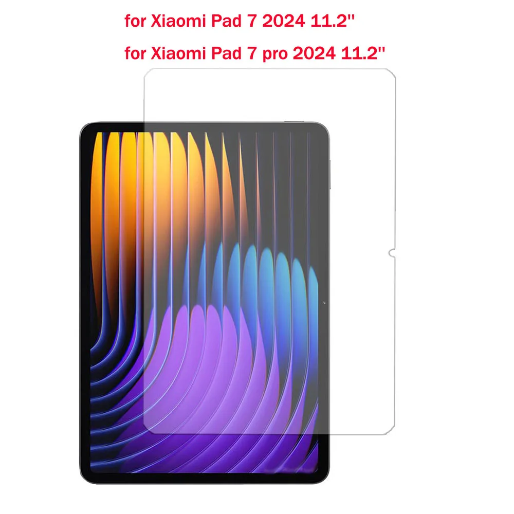 1PC Glass screen protector for Xiaomi pad 7 11.2'' 2024 anti-scratch tablet protective 9HD hardness film