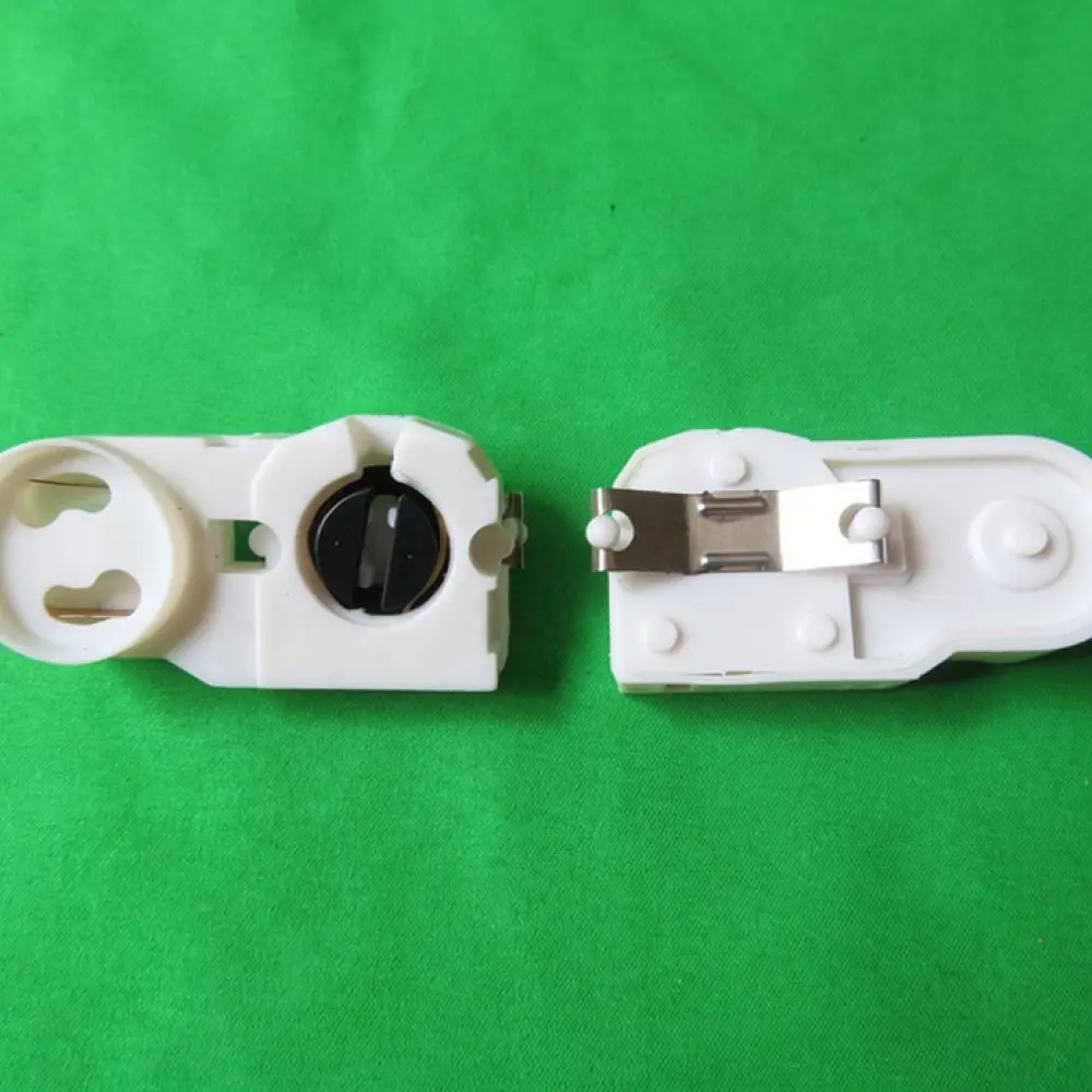 Replacement G13 Socket For T8 T5 Fluorescent Lamp Holder Plastic Base Connector For LED Light Tube Fixture Maintenance