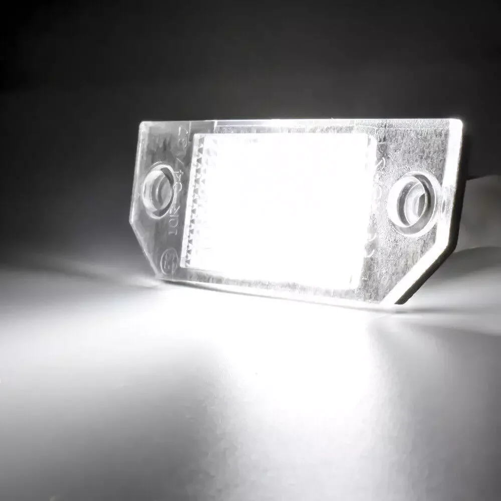 2x LED Number License Plate Light Lamps Lighting Upgrade For Ford Focus 2 ST 225 C Max MK2 2003 2004 2005 2006 2007 2008