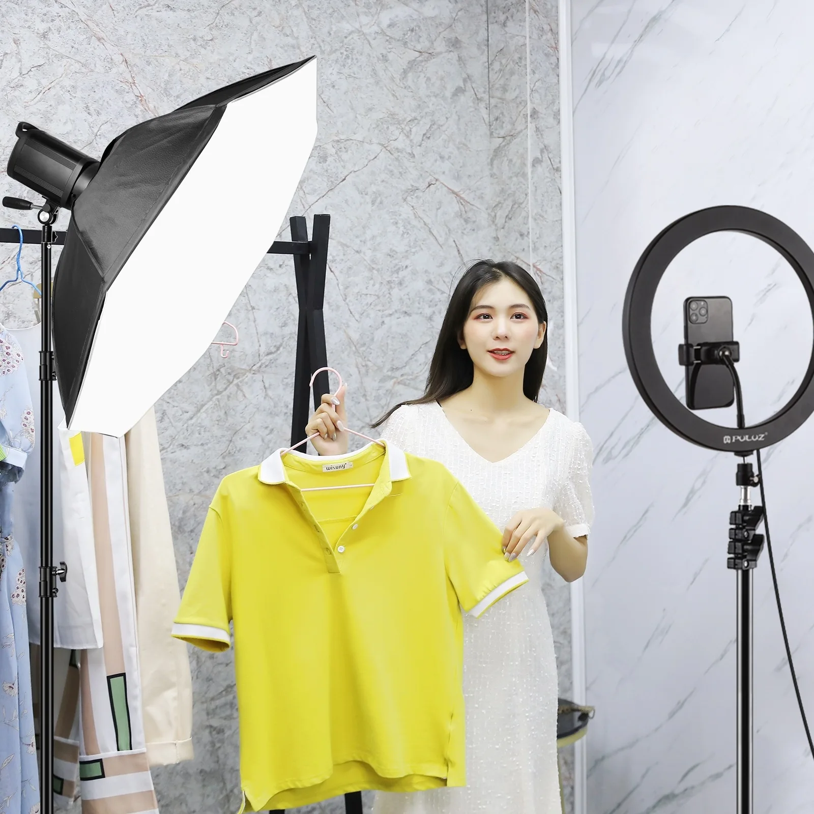 

95cm octagonal soft light cover, Baorongkou soft light box, live fill light ball lamp cover