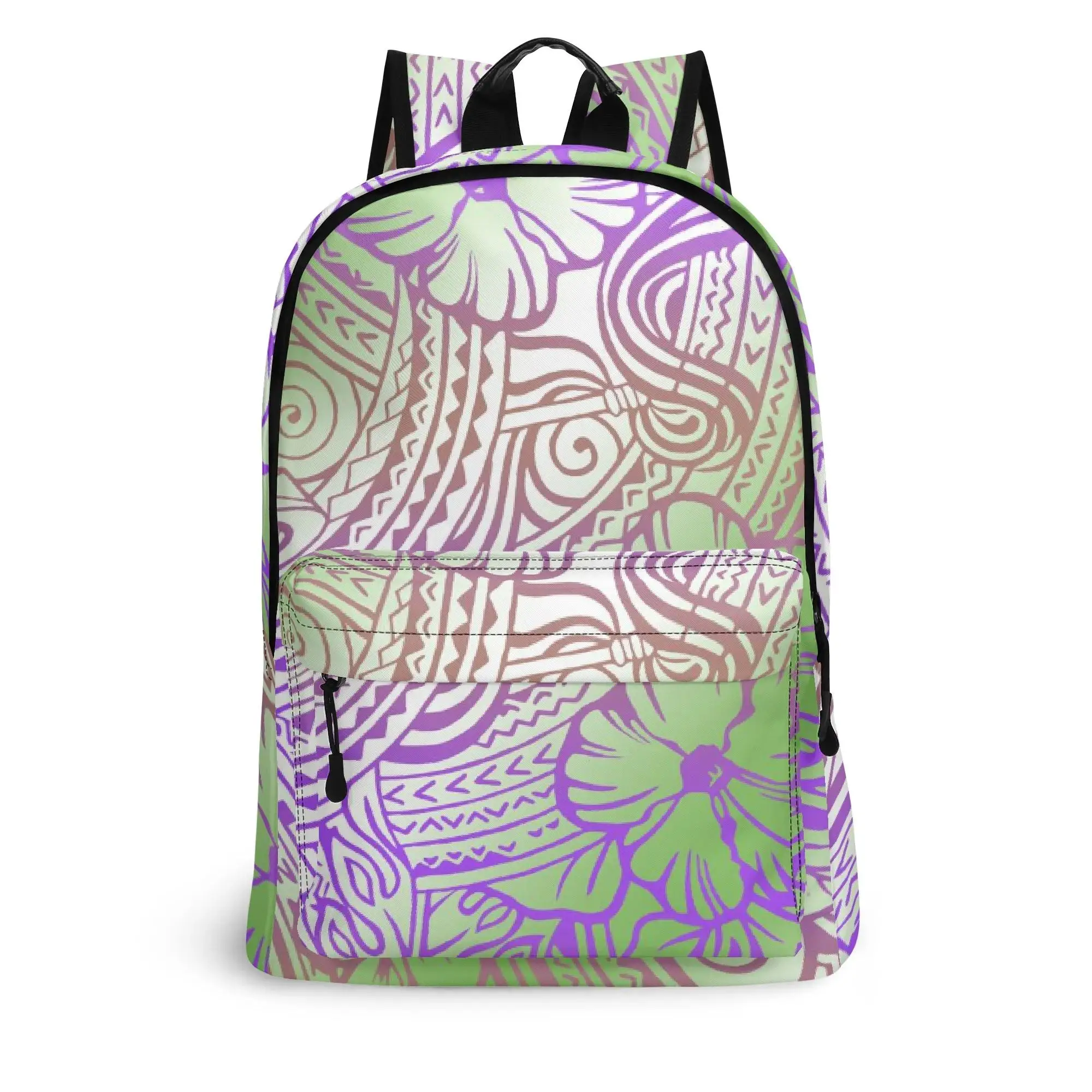 

Fashionable Camping And Hiking Backpack, Polynesian Travel Men'S Bag, Dual-Purpose Laptop Backpack, Custom Pattern Backpack