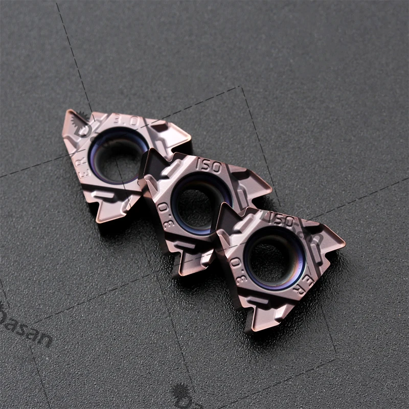 10PCS16ER AG60 AG55 16IR 11W 14W 19W 1.0 2.0 3.0 ISO 16ERM S Lathe Carbide Threading Inserts Good Quality Turning Cutter Tool