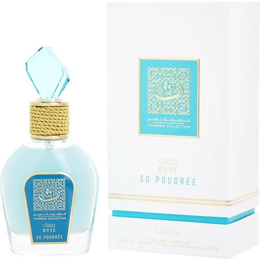 

LATTAFA MUSK SO POUDRE by Lattafa EAU DE PARFUM SPRAY 3.4 OZ THAMEEN COLLECTION