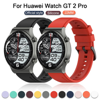22mm Watch Band For Huawei Watch GT2 Pro 46mm/GT3/GT3 Pro Silicone Wrist Strap for Xiaomi Mi Watch Color 2/2 pro Bracelet Correa