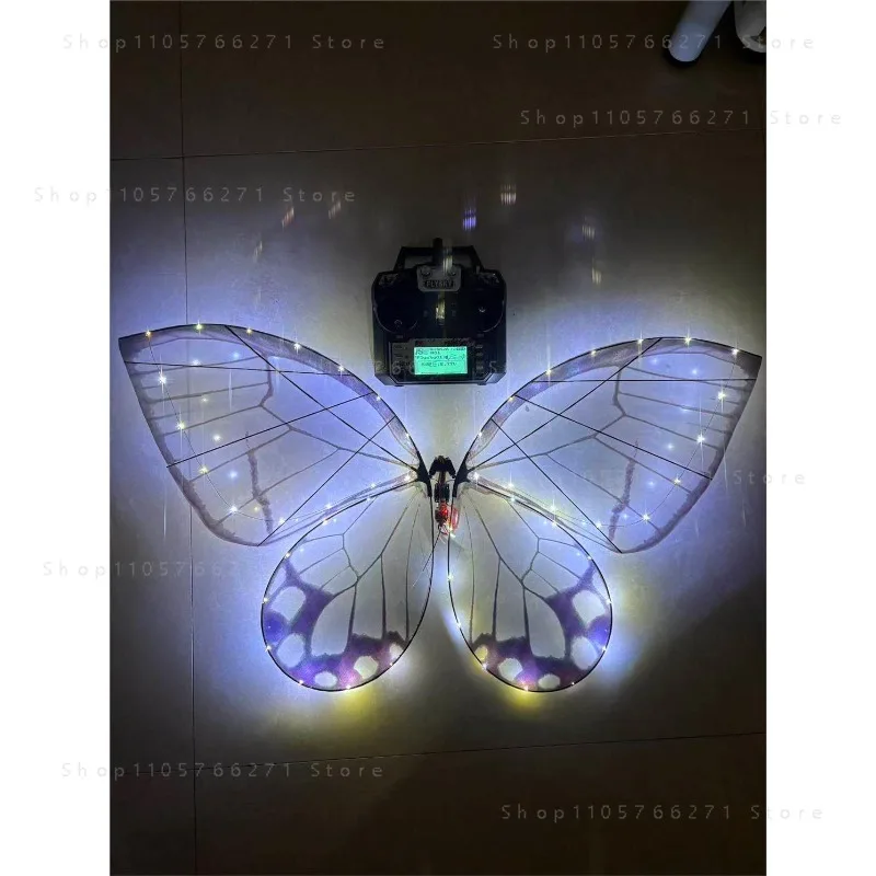 Remote Control Butterfly Flyer Glass  Butterfly Bionic Fluttering