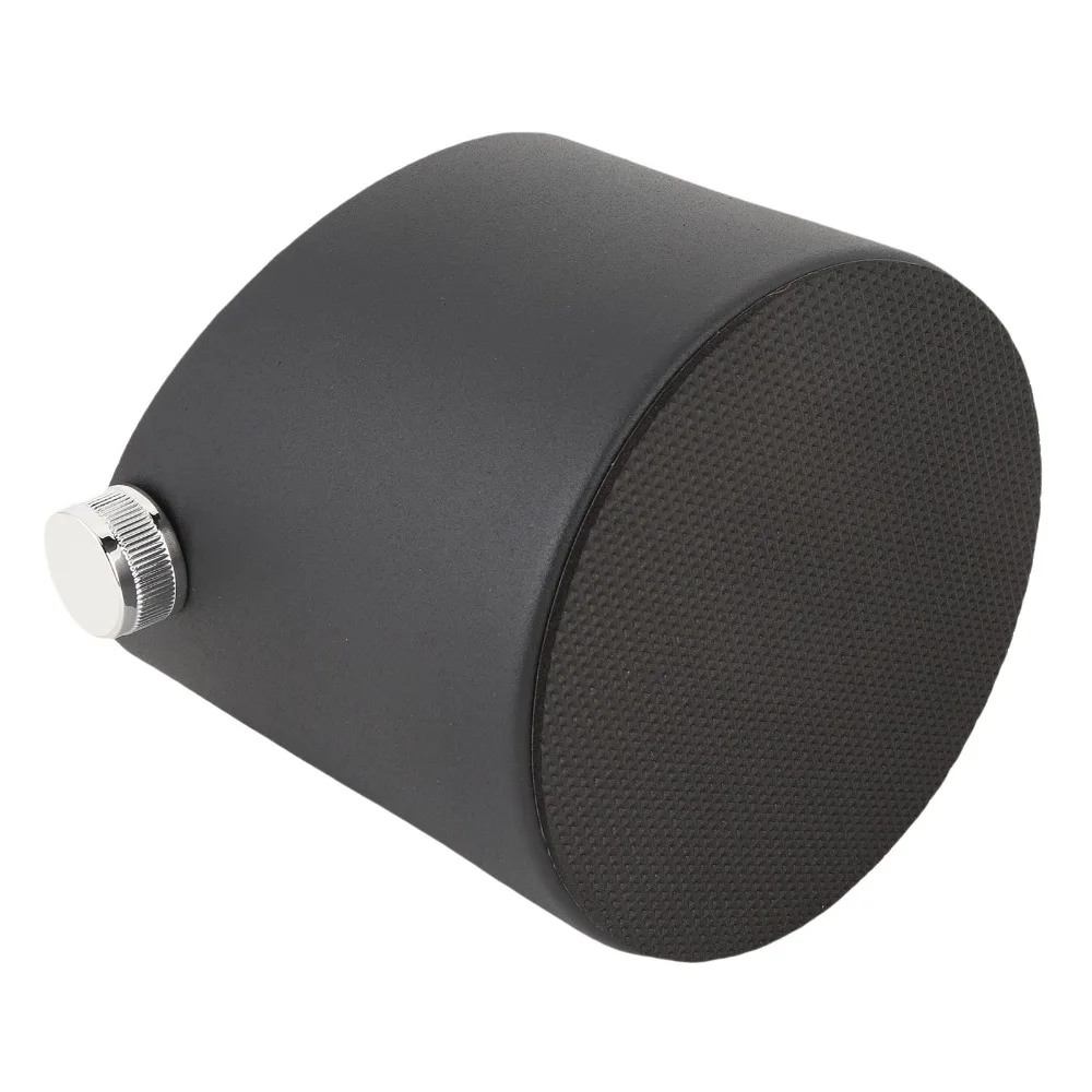 Carbon Steel Coffee Knock Box 20-Puck Capacity Removable Knock Bar Espresso Knock Box Slanted-Mouth Non-Slip Base Puck Bin