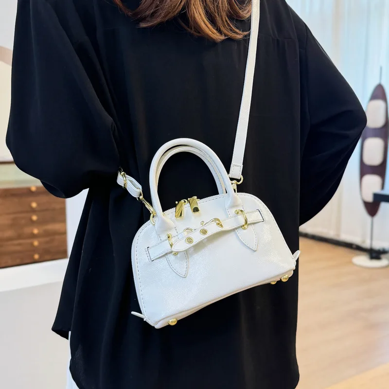 

Дизайнерская большая сумка весны 2025 года для женщин, кошелек через плечо из веганской кожи с регулируемым ремешком-цепочкой и подарочной коробкой