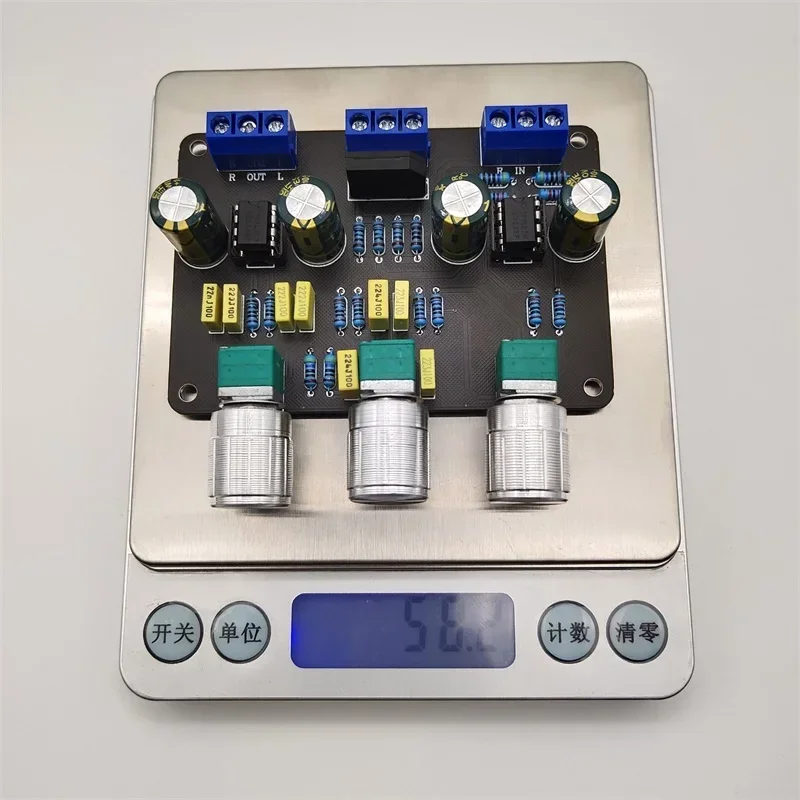 SOTAMIA NE5532 مكبر كهربائي Preamp ضبط المجلس مع مضخم الصوت تعديل مضخم الصوت المسرح المنزلي HIFI لهجة المجلس