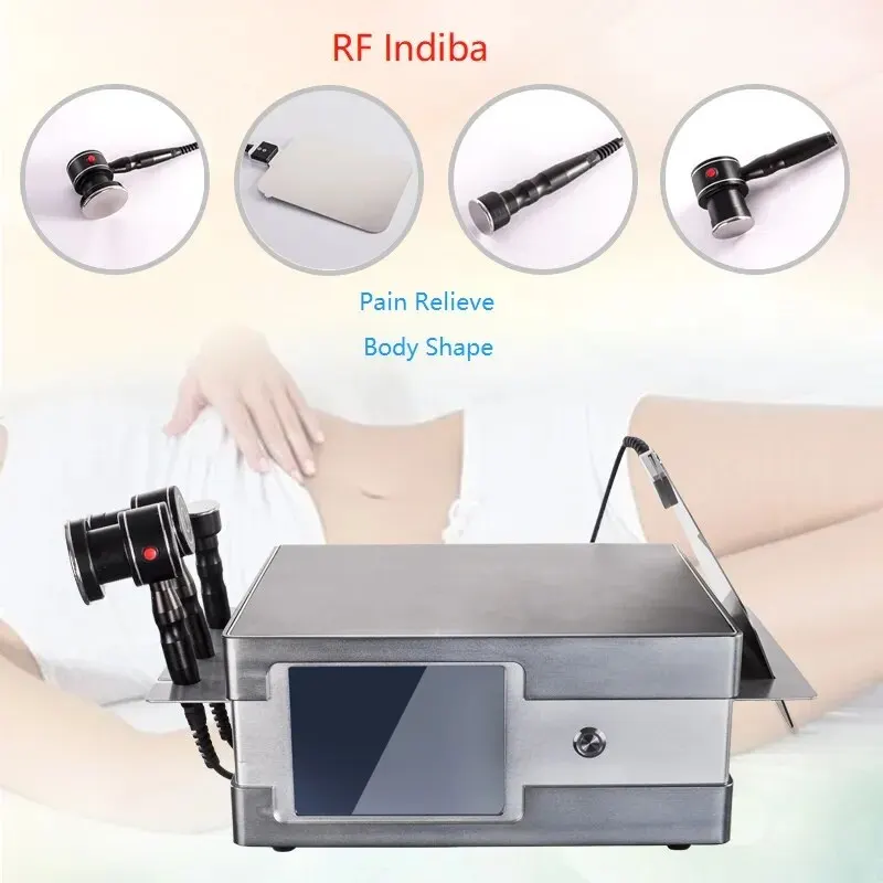 Tecar Monopolar  Diathermy Machine RET CET Indiba Body Shaping Sliming Face Lift  Tightening Machine