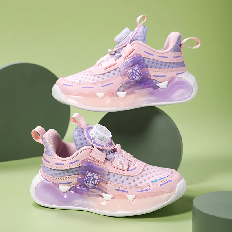 

Детская спортивная обувь для девочек, модная сетчатая дышащая повседневная летняя обувь на плоской подошве, новинка 2025, кроссовки унисекс для детей