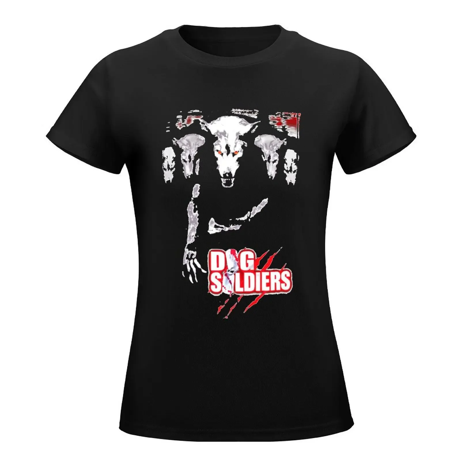 Dog Soldiers T-Shirt vintage clothes cute clothes anime clothes summer spring Women 2024