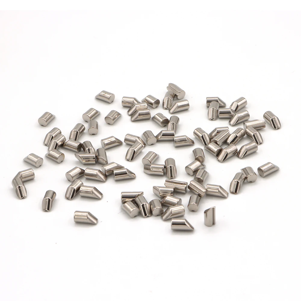 50PCS Tungsten Long Ice Jig Head 2.0mm~4mm Faceted Ice Jig Head Soft Lure Perch Crappie Bream Winter Fishing Hook