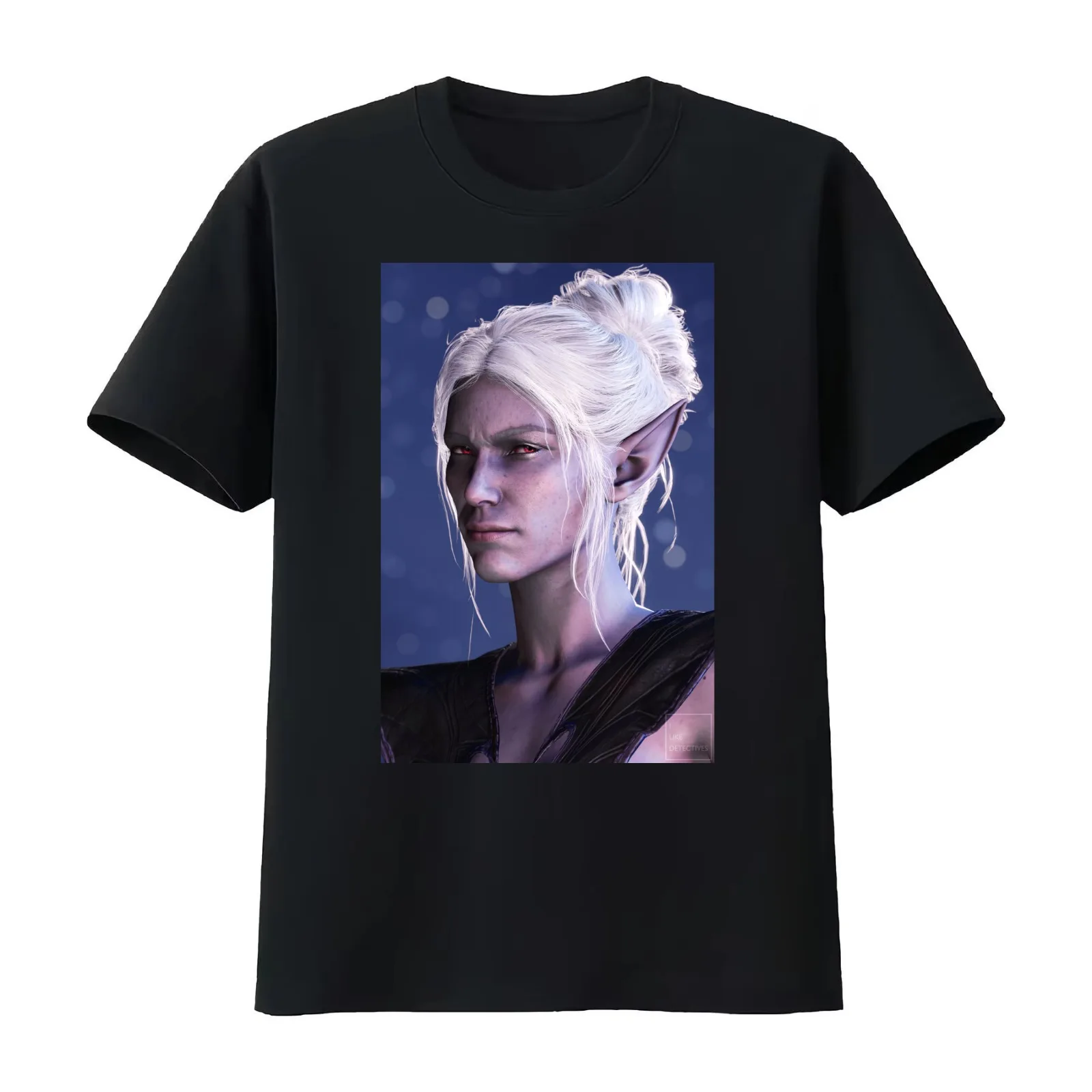 That look Minthara gives Tav before streaming smut directly into their brain T-Shirt Summer Casual Cotton Tee Unisex Men Women