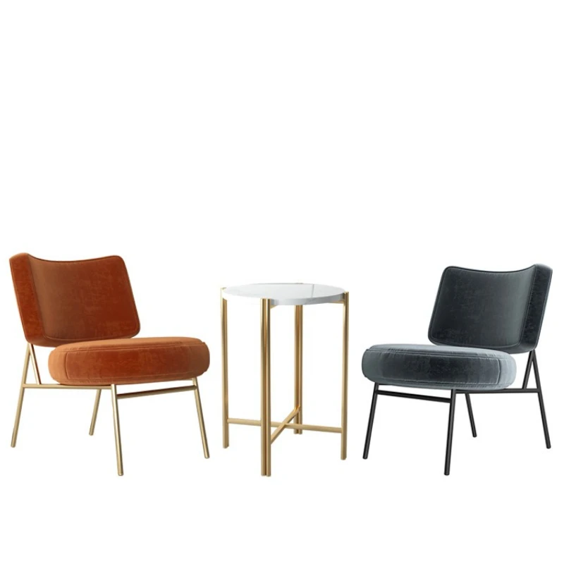 

Simple modern creative American bedroom European leisure chair