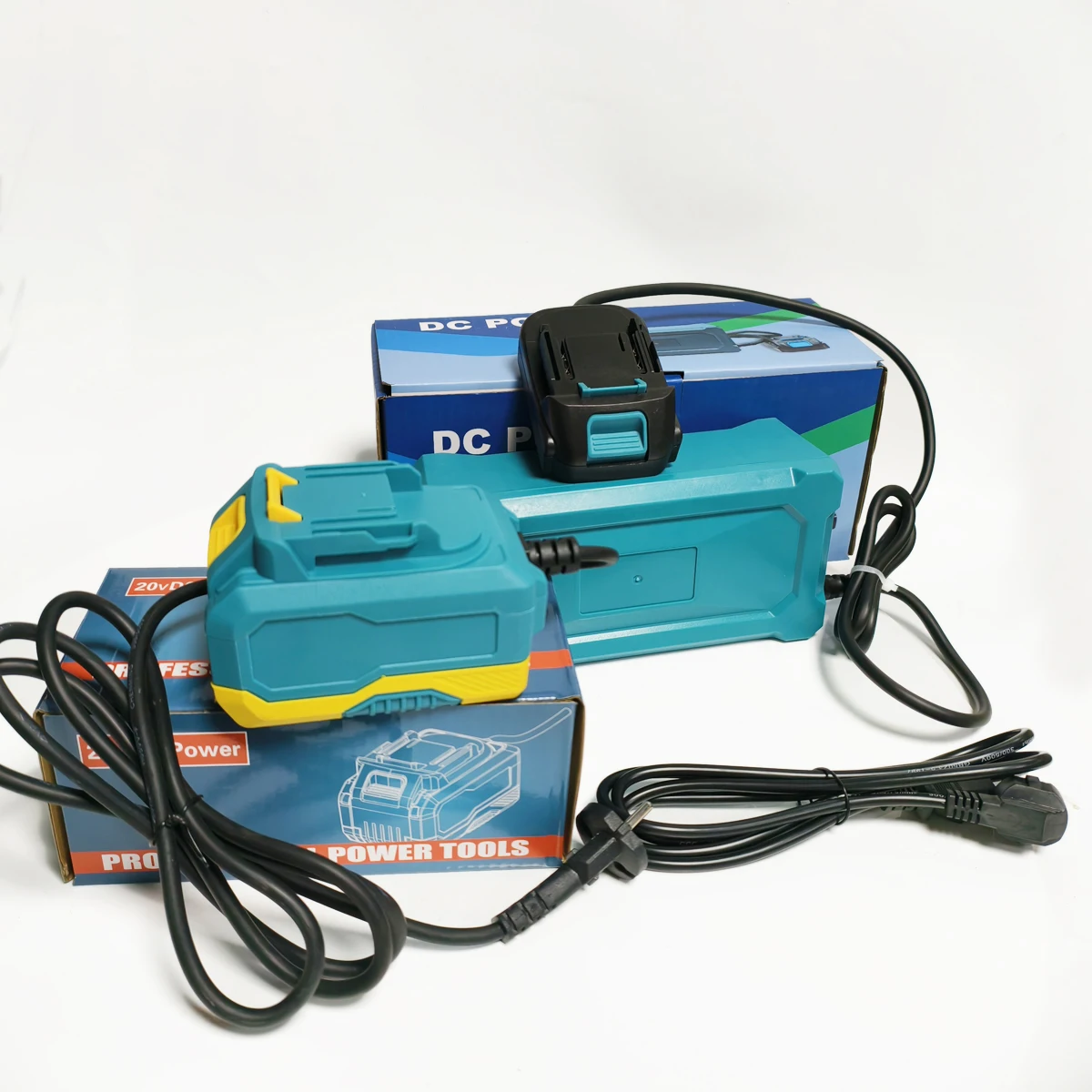 AC 220V to DC 20V 40A/55A DC Power Adapter Makita Compatible Electric Tools Interface 18V for Power Tools