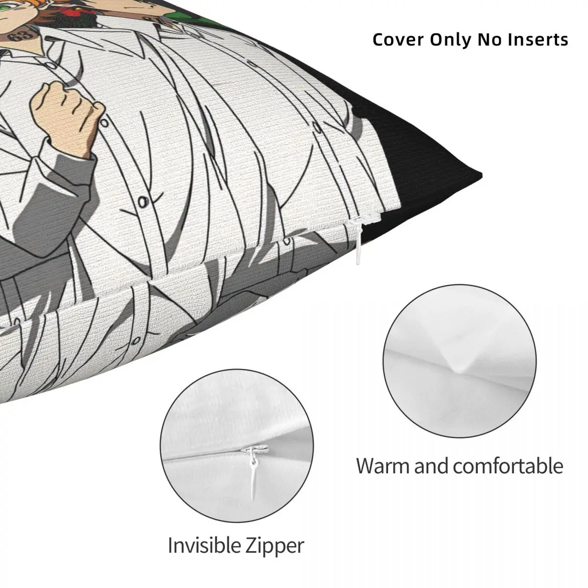 وعد نيفرلاند كيس وسادة إيما راي نورمان الثلاثي غطاء الوسادة غطاء وسادة سادات لكرسي أريكة ديكور المنزل