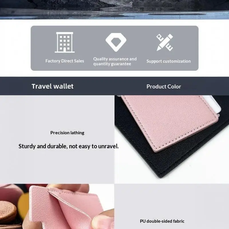 Kartenetikett aus PU-Leder für die Rückseite des Telefons, stark klebend, schlankes Design für den täglichen Gebrauch, Geschäftsreisen, Outdoor-Aktivitäten. – Detail 6