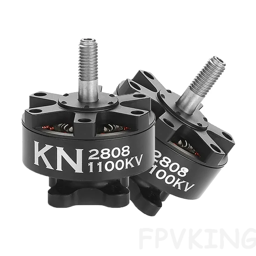 DIATONE MAMBA KN2808 1100KV Brushless Motor - 6mm Titanium Shaft for 7inch 4-6S RC FPV Racing Drone thumbnail 3