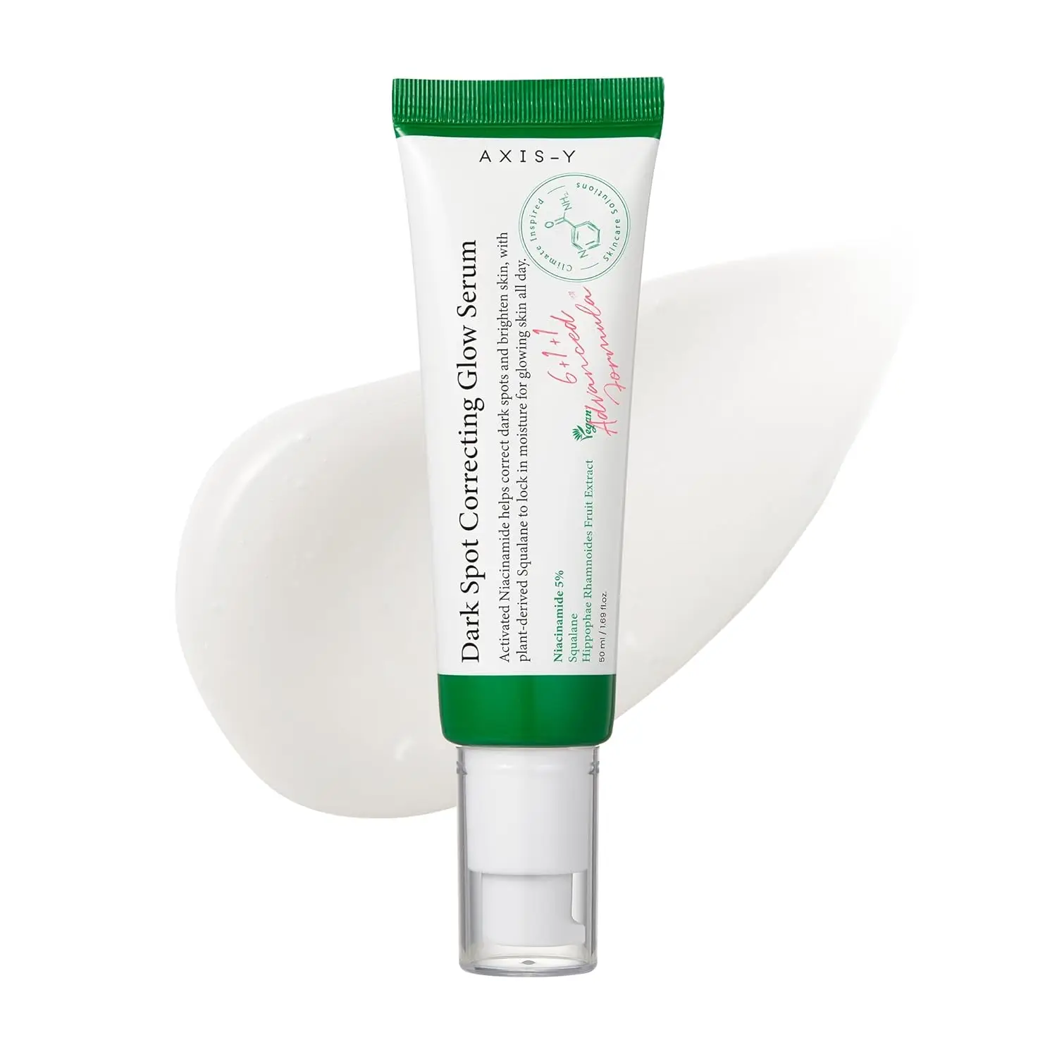 AXIS-Y Suero iluminador reparador de manchas oscuras 5% niacinamida removedor de manchas faciales - Suero de niacinamida vegano coreano para el cuidado de la piel