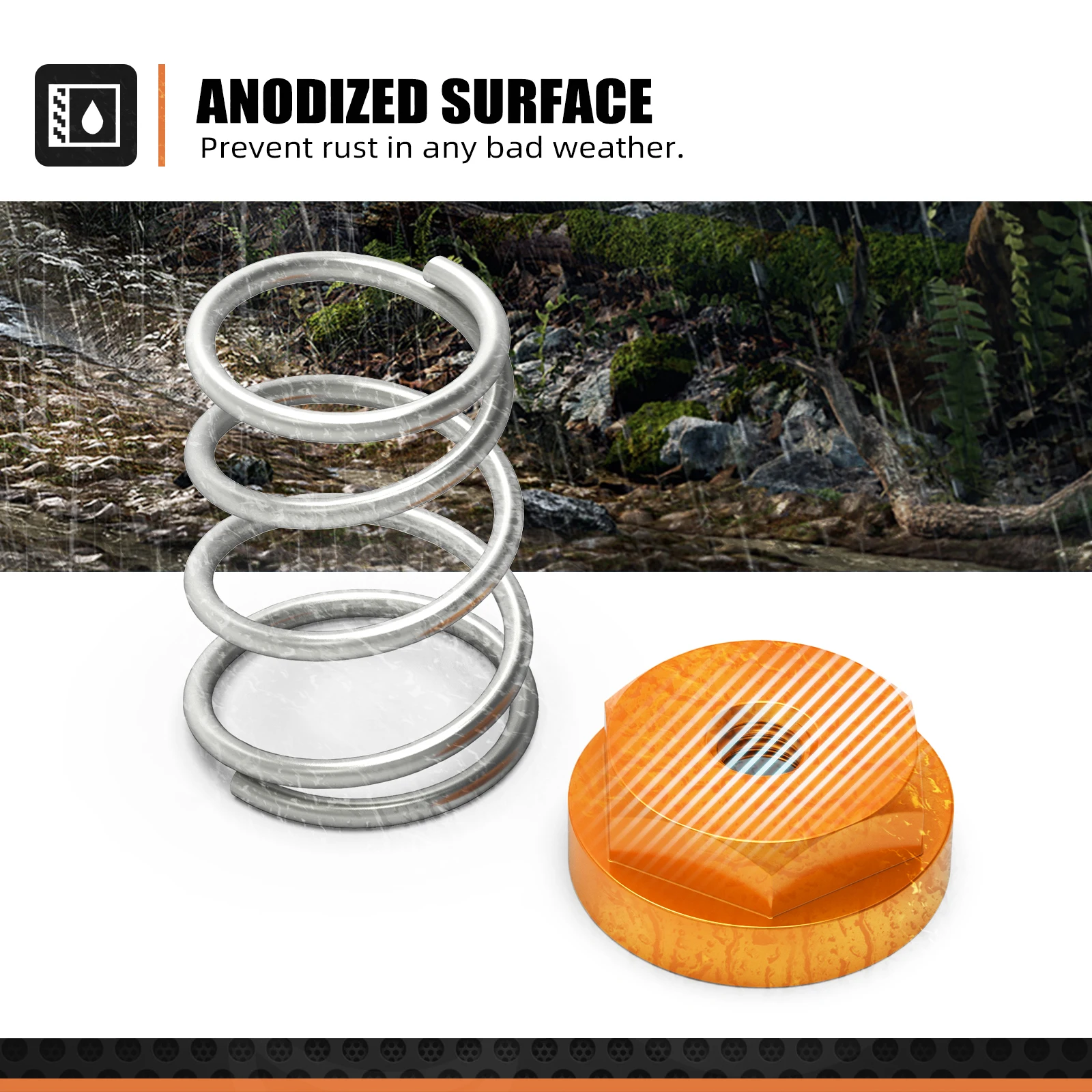 Nicecnc para ktm exc 300 2003-2025 mola de retorno do pedal de freio traseiro para ktm EXC-F 350 sx 125 sxf 450 husqvarna te 300 gasgas ec 300