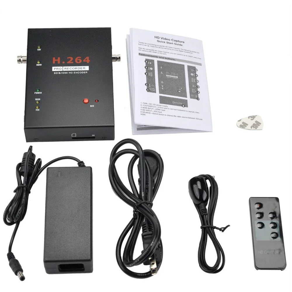

HD SDI HDMI Video Capture Card Game Recording Box Support Mic In 3.5mm Audio Line Out OBS Studio Live Streaming Local Loop Out