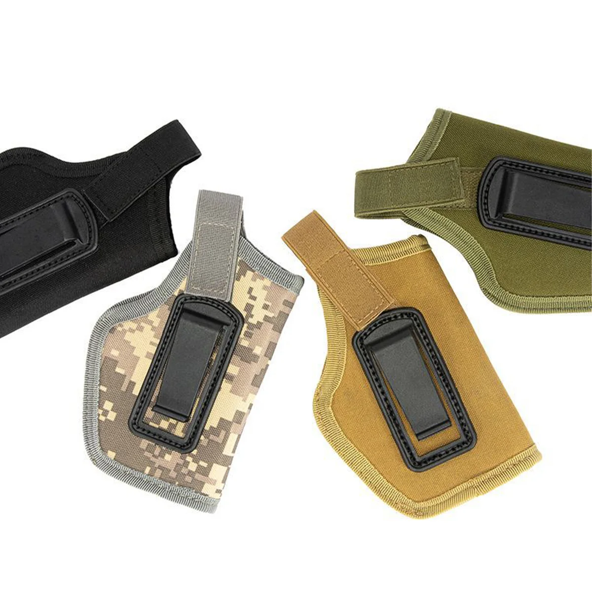 Tactical Gear Nylon Universal Pist*l Gun Case Small Holster Compact Subcompact Pistls Holsters Hunting Guns Pouch