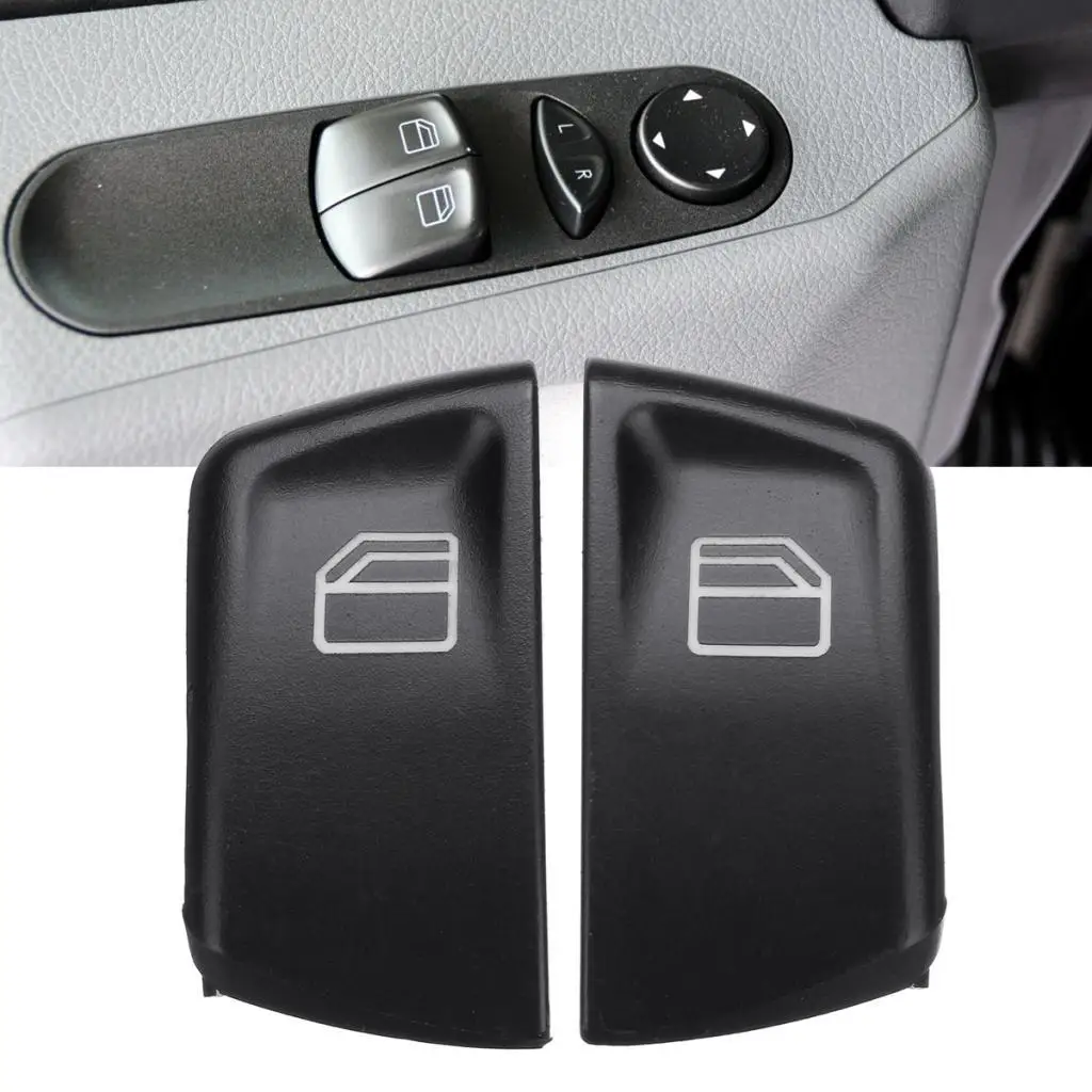 Black Plastic Driver Side Power Window Control Switch for Mercedes VITO W639 SPRINTER W906 Series
