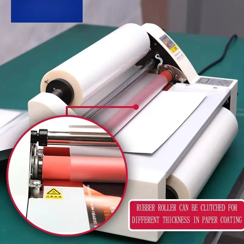 V350 Roll Laminator Machine Desktop Hot Selling Cold and Hot Paper Laminating Machine Wholesale Price