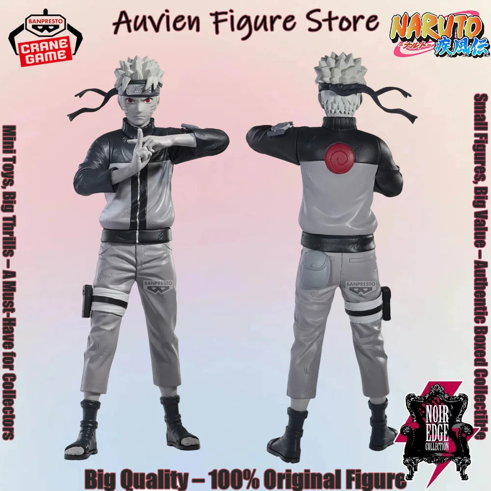 

Officially Licensed Banpresto Noir Edge Collection Naruto Uzumaki Figure Anime Naruto Shippuden Classic Character Model