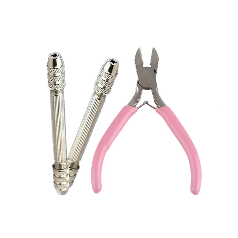 

XUQIAN 2pcs Winding Copper Wire Tool and 1pcs Cutter Plier Jewelry Making Wire Wrapping Tool for Double Ended Twist Braid