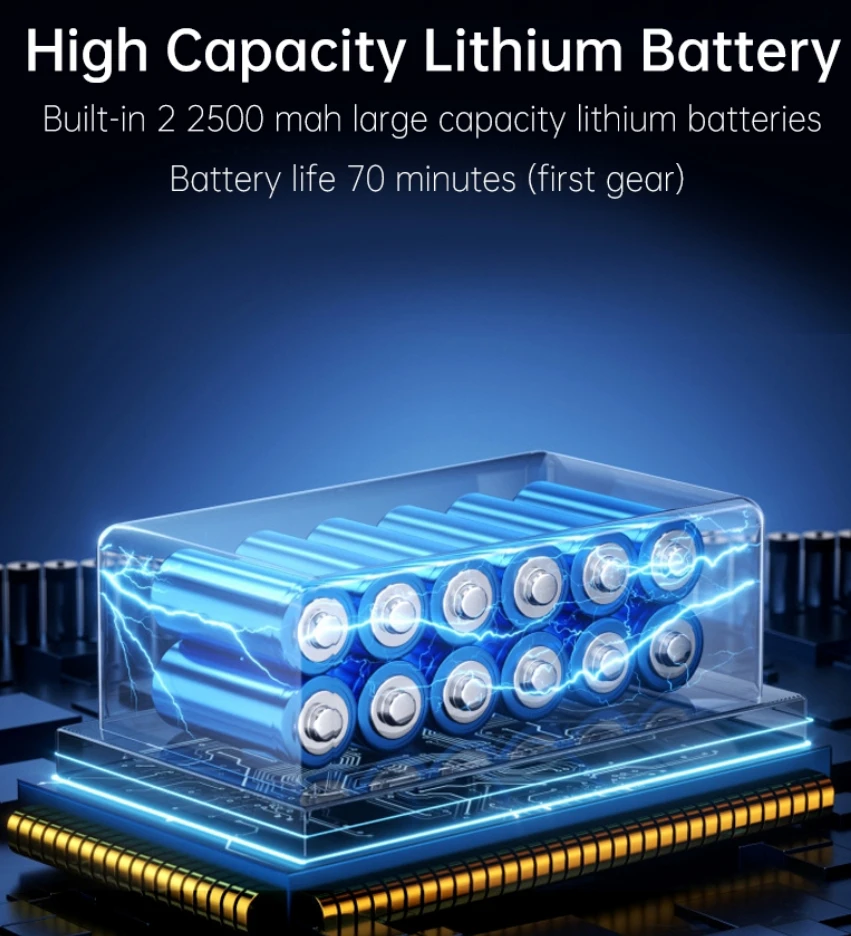 X10 Turbo Jet Fan 130000 RPM Electric Air Blower Powerful Large Wind Hair Dryer High-Speed Turbo Handheld Mini Blower