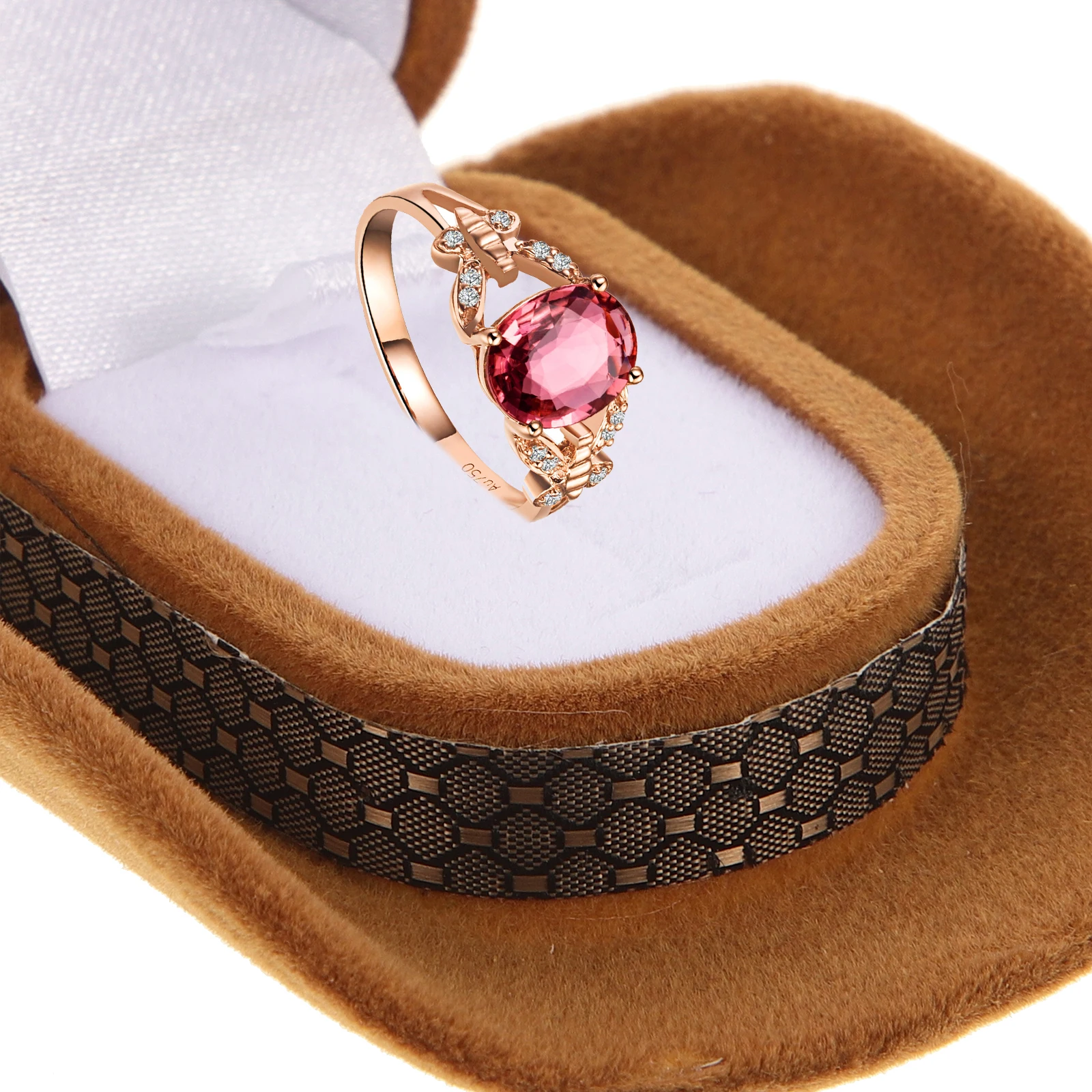 

2 Pcs Hat Shape Boxes Wedding Engagement Flocking Jewelry Storage Case Decorative Box Beige Black Compact Lightweight