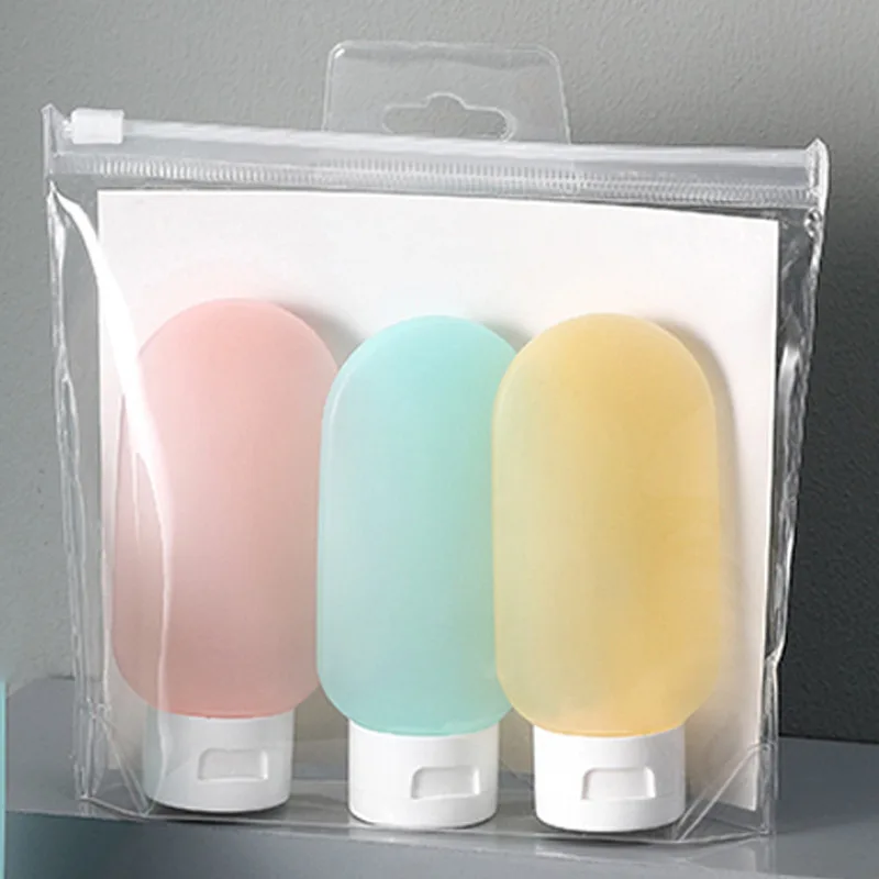 60ml 3/4/11pcs Portable Travelling Dispenser Set Cosmetic Bottle Plastic Bottle Lotion Bottle Toner Shampoo Spray Bottle