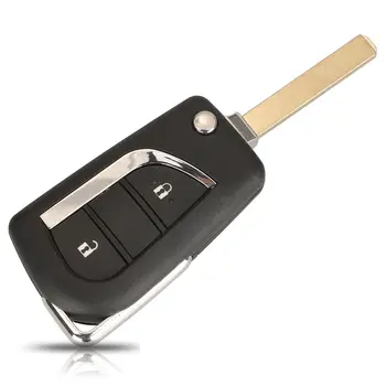 Jingyuqin 433Mhz G/H dálkové ovládání od auta pro Toyota Carrolla Yaris Verso Avensis AYGO pro Peugeot 108 pro Citroen C1 2013 10 nejlepší prodej Výměna klíče u Toyoty Verso - №5